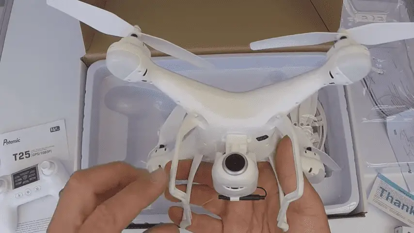 Potensic T25 review - GPS Drone with 9-axis Gyro & 1080P HD camera 